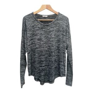 rag & bone Charcoal Heather Long Sleeve Top